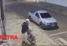 VÍDEO: bicicleta elétrica furtada é recuperada pela PM horas após o crime em Vilhena