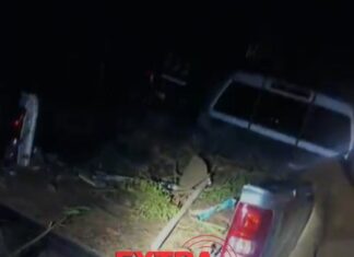 VÍDEO: dupla é presa por descarte irregular de entulho em terreno baldio e criança é encontrada em veículo em Vilhena