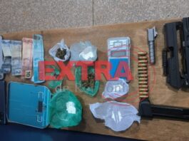 PM apreende arma com registro de extravio e drogas durante ação em Vilhena