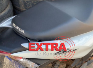 Motocicleta furtada em frente a faculdade é recuperada horas depois pela Polícia Militar em Vilhena