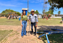 Deputada Federal Cristiane Lopes garante revitalização da Praça de Nova Londrina em Ji-Paraná