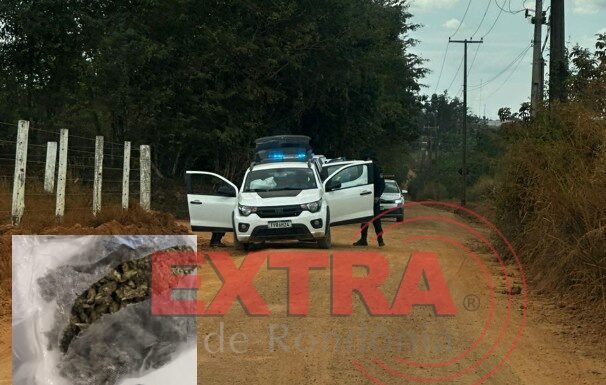 Perseguição policial termina com duas mulheres presas e droga apreendida em Vilhena