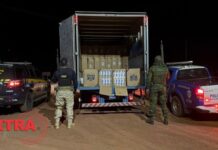 Ação conjunta apreende quase 100 mil maços de cigarros contrabandeados na BR-364 em RO
