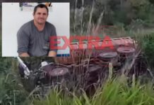 Motorista da Semagri morre após caminhão cair em ribanceira nas proximidades de Vilhena