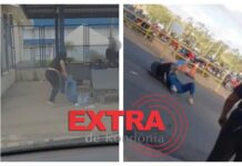 Vídeos de brigas entre mulheres na saída de frigorífico repercutem nas redes sociais em Vilhena