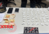 Força Tática apreende cerca de 300 porções de cocaína e detém dois suspeitos em Porto Velho