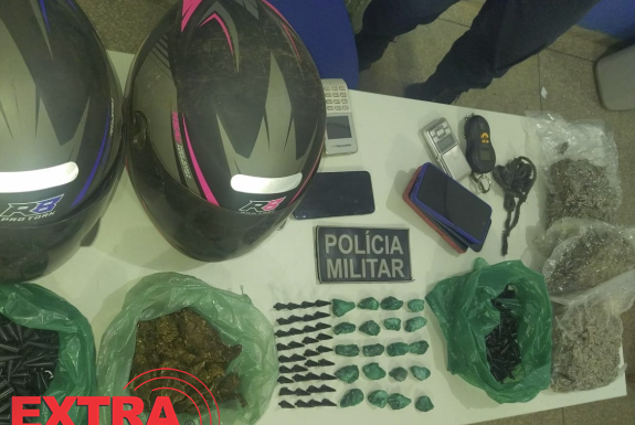 Operação apreende mais de 2,2 kg de drogas e prende três suspeitos em Chupinguaia