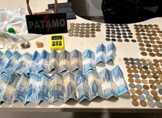 PATAMO desarticula ponto de tráfico de drogas, prende casal e apreende entorpecentes em Ji-Paraná