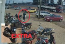 VÍDEO: câmeras registram furto de motocicleta em pátio de empresa às margens da BR-174 em Vilhena