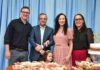 Rosangela Donadon participa de culto em ação de graças pelos cinco anos de pastorado do pastor Maxuel Kaiser em Rolim de Moura