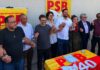 PSB confirma Samuel Costa ao Governo e apresenta candidatos em Convenção em RO