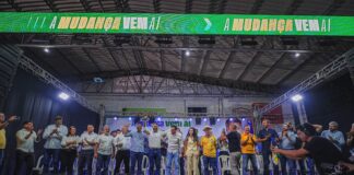 Mais de 2 mil pessoas lotam CTG de Vilhena no lançamento da pré-candidatura de Marcos Rogério no Cone Sul