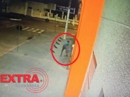 Ladrão arromba compartimento externo e furta botijão de gás em comércio de Cerejeiras