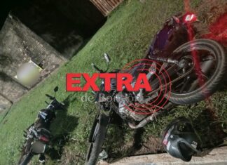 Motociclista embriagado transita pela contramão e provoca acidente em Vilhena