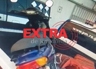 Adolescente tenta fugir da polícia em alta velocidade, perde controle e cai de motoneta no Alphaville em Vilhena