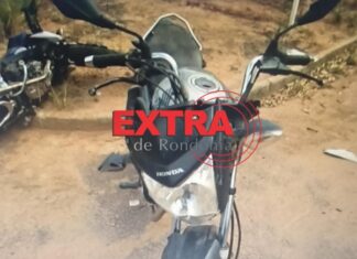 Colisão entre motos deixa condutores feridos no bairro Cidade Verde II em Vilhena