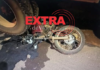 Colisão entre caminhão e motocicleta deixa condutor ferido em Corumbiara