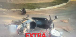 Sol forte ofusca visão de motorista e provoca colisão com feridos no bairro Alto Alegre em Vilhena