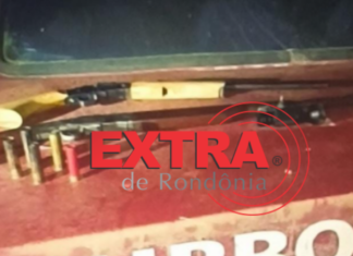 Dupla é presa transportando armas e munições em caminhonete na BR-435 em Pimenteiras