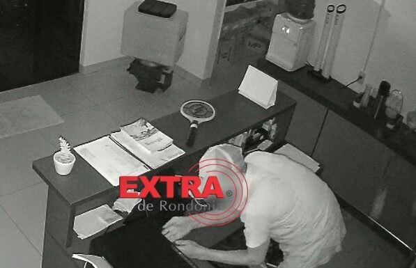 VÍDEO: loja é arrombada e tem dinheiro e bebidas furtados em Vilhena