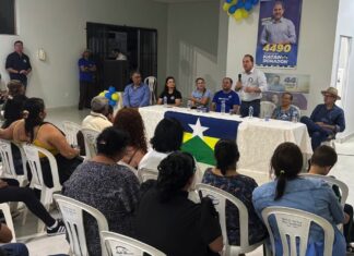 Natan lembra trajetória política que marcou Cone Sul ao lançar candidatura a deputado federal e inaugurar comitê em Vilhena
