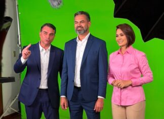 Michelle Bolsonaro reforça apoio a Bruno Bolsonaro Scheid e amplia projeção política do candidato em Brasília