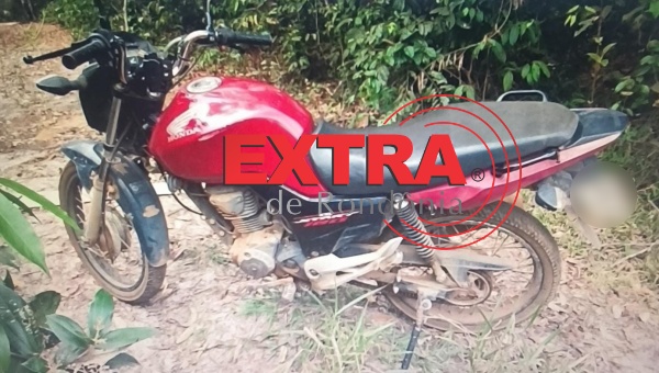 PM recupera na zona rural de Vilhena motocicleta furtada no dia anterior