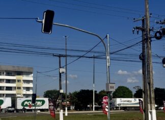 Semáforos instalados na BR-364 entram em operação na próxima quarta-feira em Vilhena