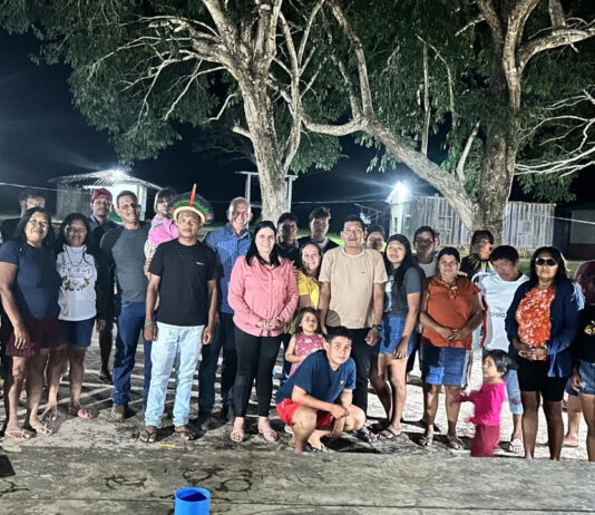 Ezequiel Neiva reforça apoio aos povos indígenas da Terra Indígena Rio Branco em Alta Floresta D’Oeste
