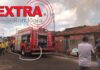 VÍDEOS: fogo começa dentro de casa e deixa morador hospitalizado em Vilhena; bombeiros são acionados