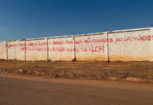 Pichações com ameaças a Braguin são atribuídas à LCP e reavivam histórico de enfrentamento em Rondônia