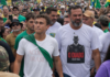 Bruno Bolsonaro Scheid e Nikolas Ferreira lideram manifestação para pressionar Davi Alcolumbre em Macapá