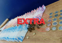 PM intercepta dupla em moto sem CNH e desmantela ponto de venda de drogas no bairro Alto Alegre em Vilhena