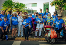 Dra. Vera Paixão recebe apoio durante caminhadas pelos bairros de Vilhena