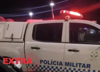 Criminosos agridem condutor e roubam motocicleta na Avenida Melvin Jones em Vilhena
