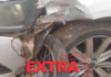 Colisão entre carro e moto deixa ferido no Residencial Florença em Vilhena