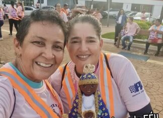 ROMARIA: devotas de Vilhena se preparam para caminhada de 40 km em homenagem à padroeira do Brasil em MT