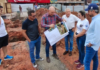 Obra do centro comercial de Pimenta Bueno avança com investimento de Ezequiel Neiva