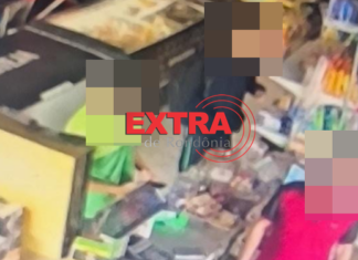 Adolescentes são identificados por câmeras de segurança após furto em comércio de Vilhena