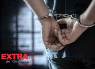 Homem é preso após morder orelha de namorada e ameaçá-la de morte em Vilhena; divergências políticas teriam sido a motivação