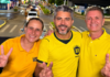 VILHENA EM PESO! Luizinho Goebel juntamente com vários líderes da Direita estiveram na carreata com centenas de veículos em apoio a Flávio Bolsonaro