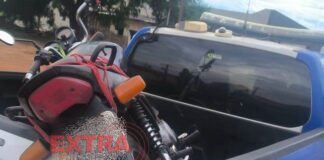 Pintor é preso pela PM com moto furtada em Ji-Paraná no bairro Cristo Rei em Vilhena