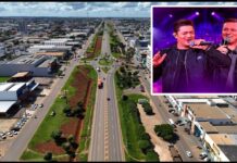 Vilhena celebra aniversário com quatro dias de festa, show nacional, concurso de fanfarras e bolo de 49 metros